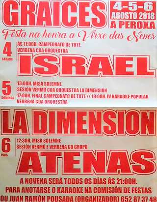 Virxe das Neves de Graices en A Peroxa