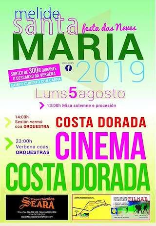 Virxe das Neves de Santa María en Melide