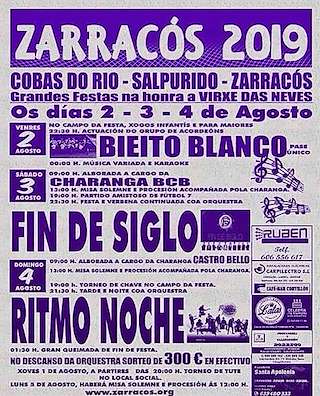 Virxe das Neves de Zarracós en A Merca