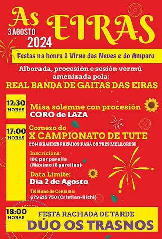 Virxe das Neves e do Amparo de Eiras (2026) en Laza