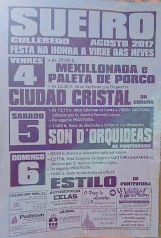 Virxe das Neves e Santísimo Sacramento de Sueiro en Culleredo