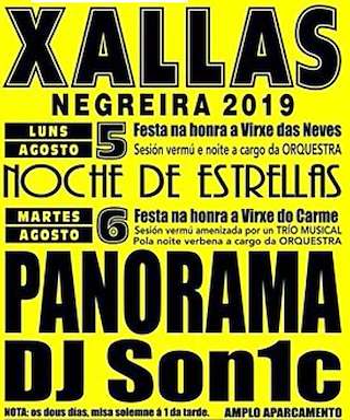 Virxe das Neves e Virxe do Carme de Xallas en Negreira