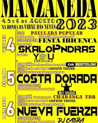 Virxe das Neves en Manzaneda