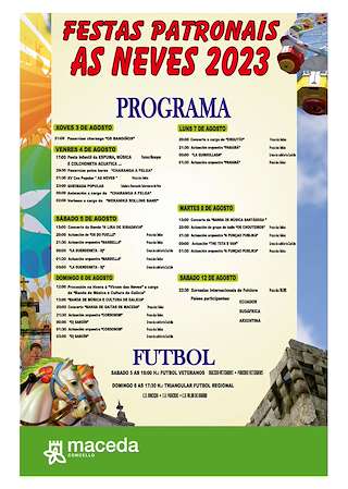 Virxe das Neves en Maceda