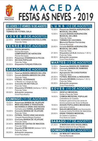 Virxe das Neves en Maceda