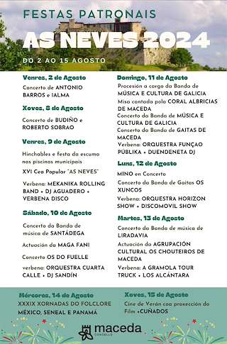 Virxe das Neves en Maceda