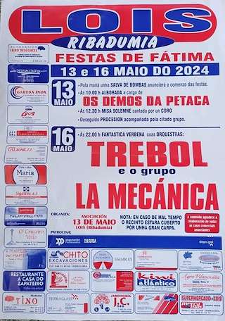 Virxe de Fátima de Lois en Ribadumia