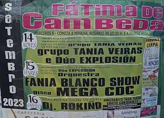 Virxe de Fátima e Virxe do Carmen de Cambeda en Vimianzo