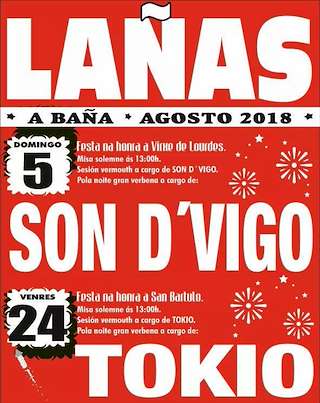 Virxe de Lourdes de Lañas en A Baña