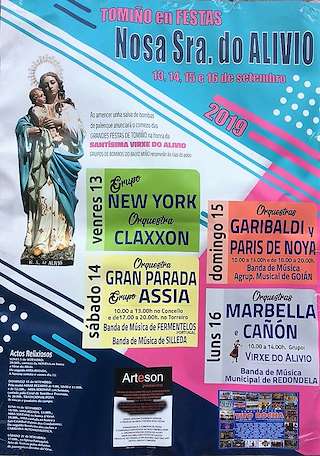 Virxe do Alivio en Tomiño