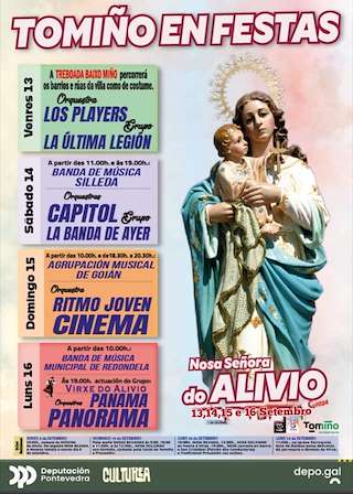 Virxe do Alivio en Tomiño