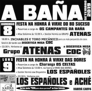Virxe do Bo Suceso e as Dores (2026) en A Baña