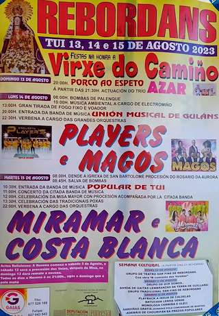 Virxe do Camiño de Rebordans en Tui