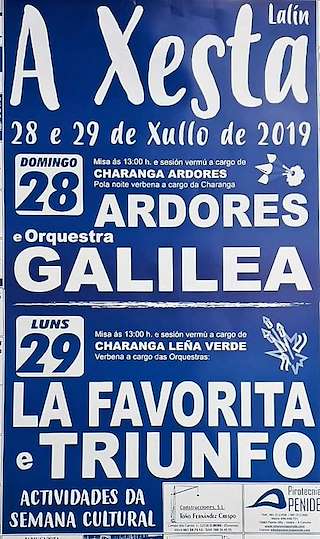 Virxe do Carme da Xesta en Lalín