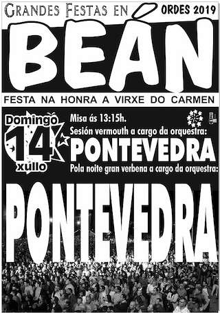 Virxe do Carme de Beán en Ordes