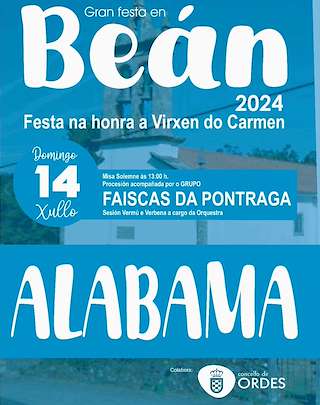 Virxe do Carme de Beán en Ordes