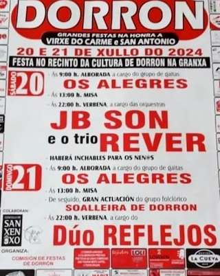 Virxe do Carme de Dorrón en Sanxenxo