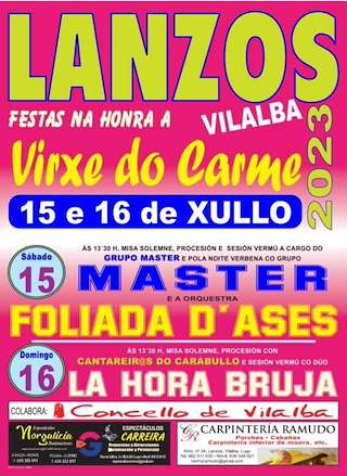 Virxe do Carme de Lanzós en Vilalba