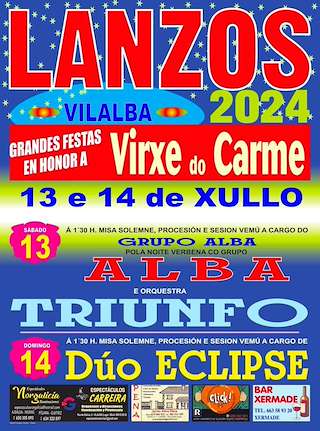 Virxe do Carme de Lanzós en Vilalba