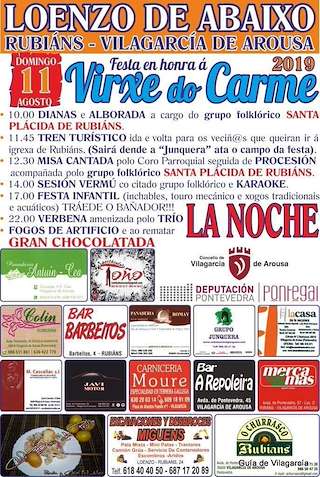 Virxe do Carme de Loenzo en Vilagarcía de Arousa