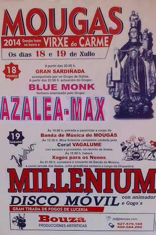 Virxe do Carme de Mougás en Oia