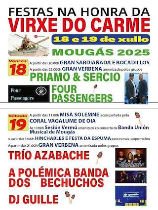 Virxe do Carme de Mougás en Oia