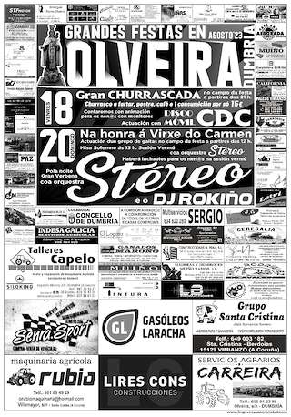 Virxe do Carme de Olveira - Gran Churrascada en Dumbría