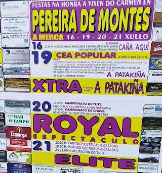 Virxe do Carme de Pereira de Montes en A Merca