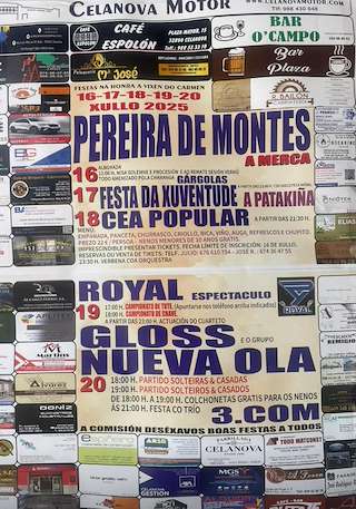 Virxe do Carme de Pereira de Montes (2026) en A Merca