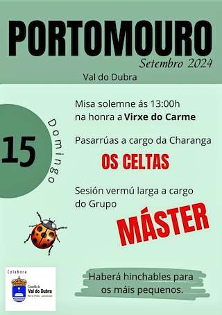 Virxe do Carme de Portomouro en Val do Dubra