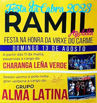 Virxe do Carme de Ramil - Festa da Cabra (2026) en Agolada