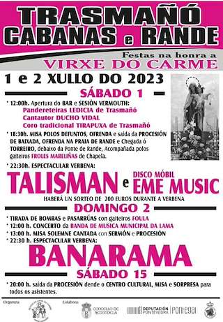 Virxe do Carme de Rande en Redondela