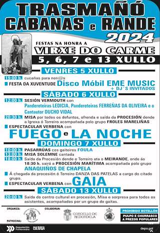 Virxe do Carme de Rande en Redondela