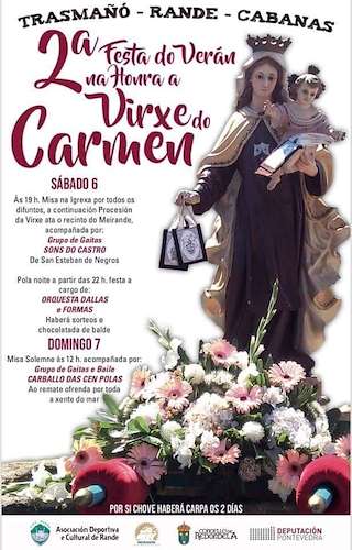 Virxe do Carme de Rande en Redondela