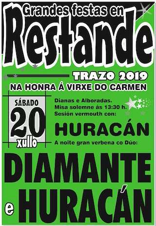 Virxe do Carme de Restande (2026) en Trazo