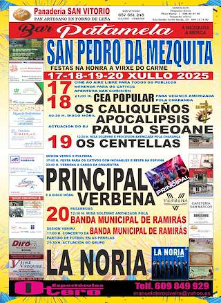 Virxe do Carme de San Pedro da Mezquita (2026) en A Merca