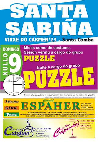 Virxe do Carme de Santa Sabiña en Santa Comba