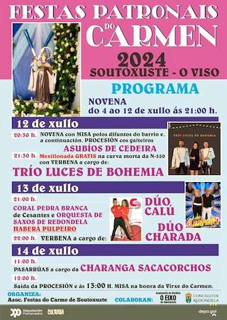 Virxe do Carme de Soutoxuste en Redondela