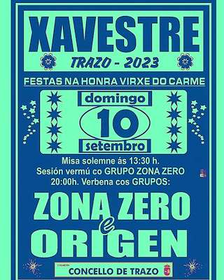 Virxe do Carme de Xavestre  en Trazo