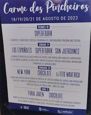 Virxe do Carme dos Pincheiros en A Pobra do Caramiñal