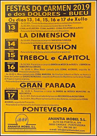 Virxe do Carme e dos Dolores en Bueu