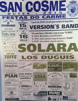 Virxe do Carme de San Cosme en Outes