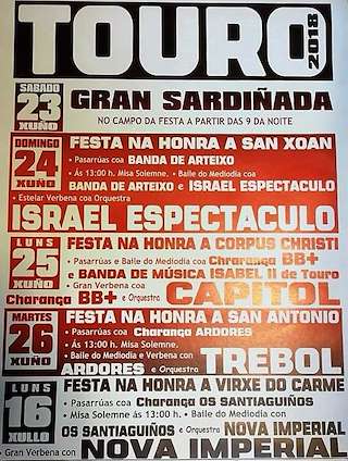 Virxe do Carme en Touro