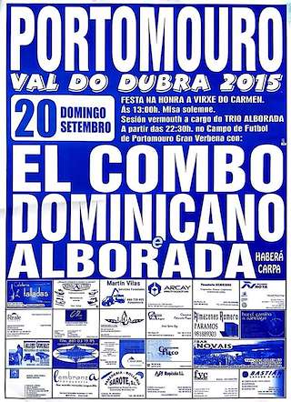 Virxe do Carme de Portomouro en Val do Dubra