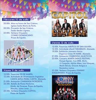 Virxe do Carme en Marín