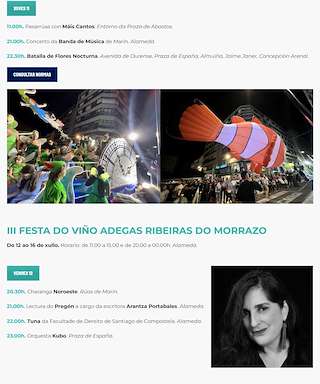 Virxe do Carme en Marín