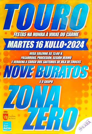 Virxe do Carme en Touro