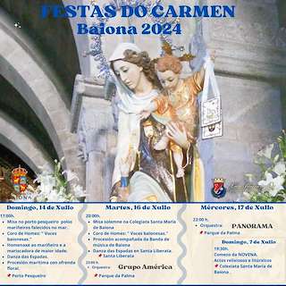 Virxe do Carme en Baiona