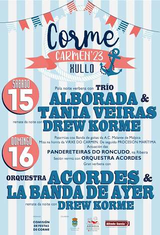 Virxe do Carmen de Corme (2026) en Ponteceso