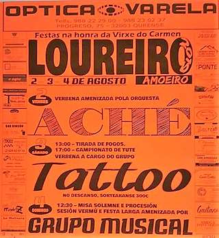 Virxe do Carmen de Loureiro en Amoeiro